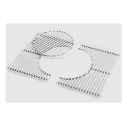 vendita online Griglia gourmet per spirit 3 bruciatori acciaio art.7586 Accessori e ricambi per barbecue Weber